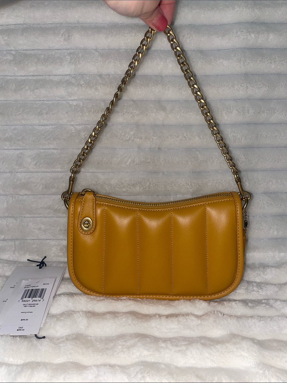 Coach Swinger Chain Should Bag in Buttercup